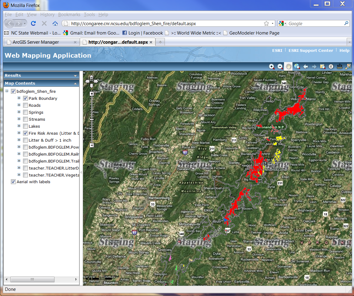 SNPfireriskArcserver